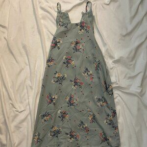 Floral Mid-length Dress